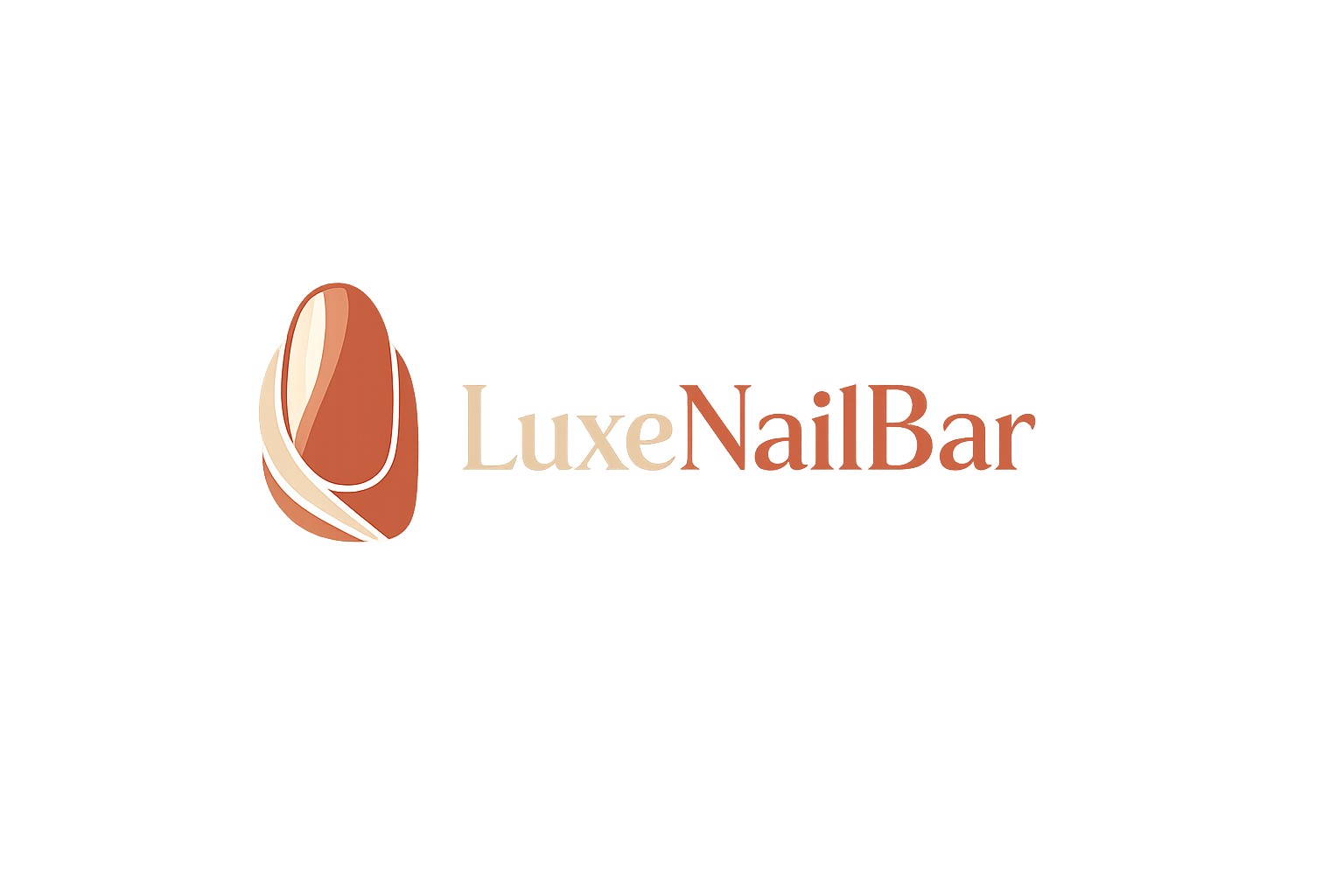 LuxeNailBar Logo
